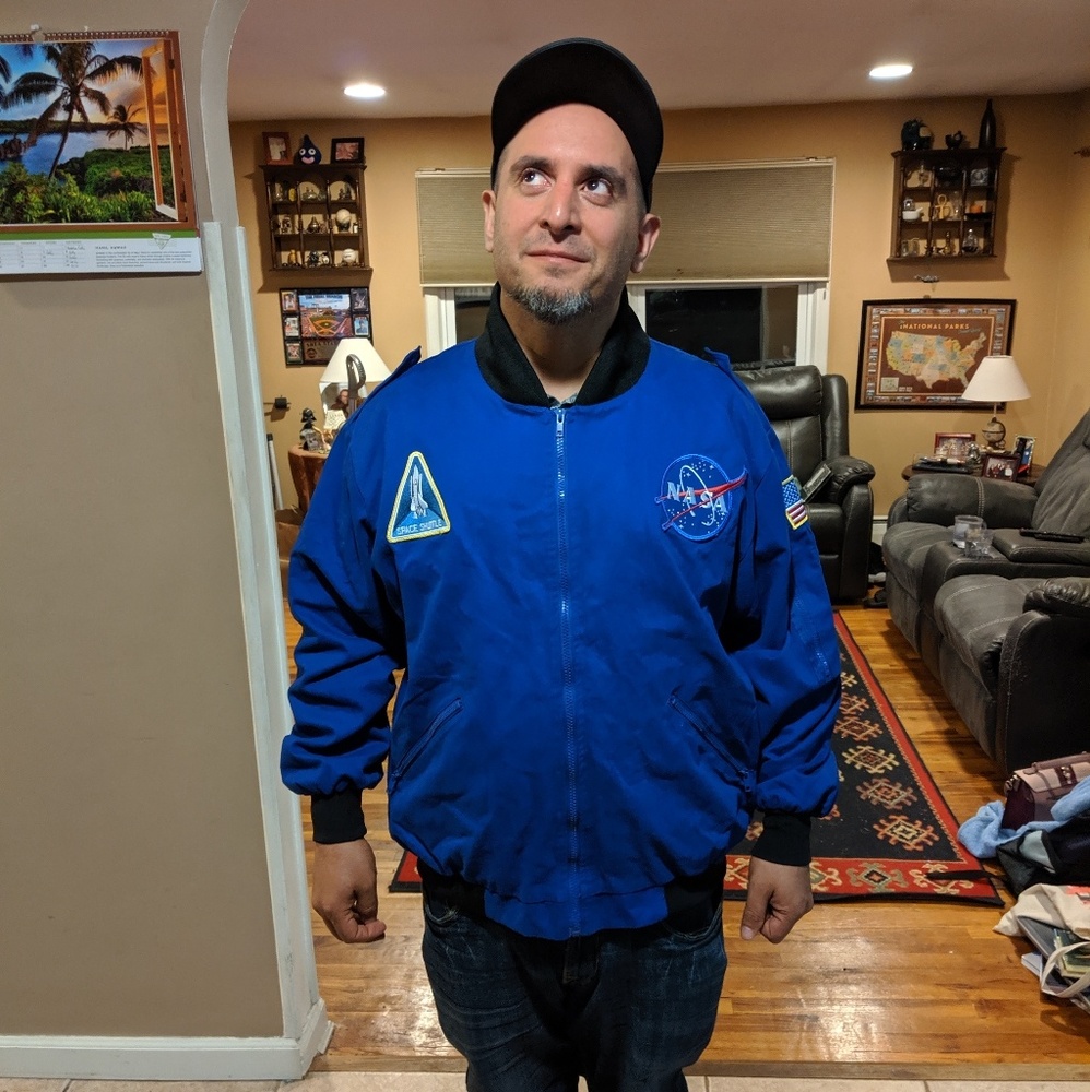 Disney world NASA jacket.